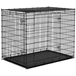 MidWest Homes For Pets Solutions 2-Door Steel Dog Crate, 54 In., XX-Large Breed