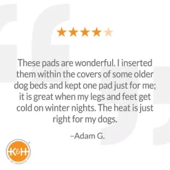 K&H Pet Products Self-Warming Dog Crate Pad, 7910 -Pet Supply Store 1104733 A7