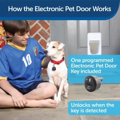 PetSafe Electronic SmartDoor Large Pet Door, 100 Lb. Capacity 2 PetSafe Electronic SmartDoor Large Pet Door, 100 Lb. Capacity - Image 2