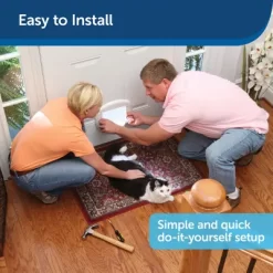 PetSafe Staywell Big Cat/Small Dog Pet Door, Plastic Flap, Magnetic Weather Seal, 4 Way Locking System 11 PetSafe Staywell Big Cat/Small Dog Pet Door, Plastic Flap, Magnetic Weather Seal, 4 Way Locking System -Pet Supply Store 1117308 A4