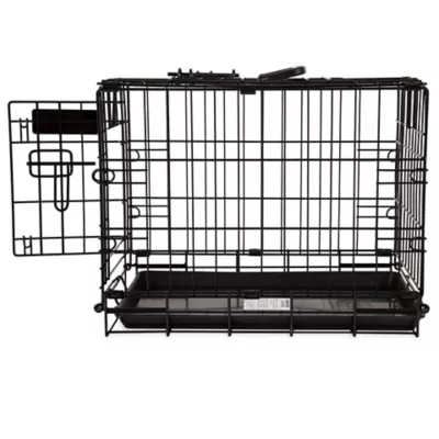 Precision Pet Products ProValu 2-Door Wire Pet Crate 2 Precision Pet Products ProValu 2-Door Wire Pet Crate - Image 2