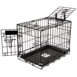 Precision Pet Products ProValu 2-Door Wire Pet Crate 11 Precision Pet Products ProValu 2-Door Wire Pet Crate -Pet Supply Store 1170329 A3