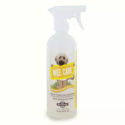 PetSafe Wee Care Odor And Stain Eliminator Toilet Cleaner For Dogs, 16 Oz. 1 PetSafe Wee Care Odor And Stain Eliminator Toilet Cleaner For Dogs, 16 Oz.