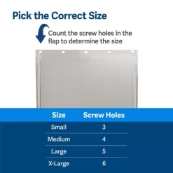 PetSafe Freedom Pet Door Replacement Flap, Extra-Large, 13-5/8 X 24-3/8 In. 9 PetSafe Freedom Pet Door Replacement Flap, Extra-Large, 13-5/8 X 24-3/8 In. -Pet Supply Store 1181967 A2