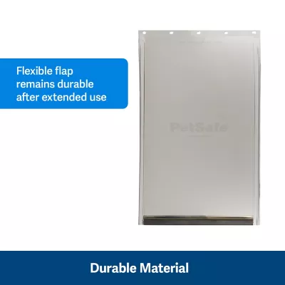 PetSafe Freedom Pet Door Replacement Flap, Extra-Large, 13-5/8 X 24-3/8 In. 4 PetSafe Freedom Pet Door Replacement Flap, Extra-Large, 13-5/8 X 24-3/8 In. - Image 4