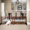 Carlson Design Paw Extra Wide Freestanding Pet Gate, 40 In. To 70 In.