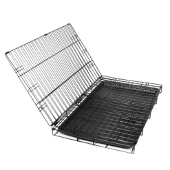 Carlson Secure 1-Door Steel Dog Crate, 30 In., Medium -Pet Supply Store 1205067 A2