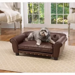 Enchanted Home Pet Brisbane Tufted Pet Sofa