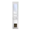 High Tech Pet Automatic Low-E Glass Dual Pane Sliding Glass Patio Pet Door Insert, Medium, Regular Height