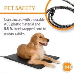 K&H Pet Products Original Lectro-Kennel Heated Pet Pad -Pet Supply Store 1240639 A3