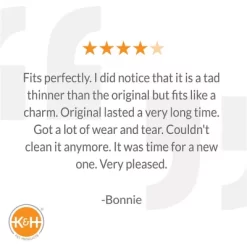 K&H Pet Products Lectro-Soft Replacement Pet Bed Cover -Pet Supply Store 1240655 A6