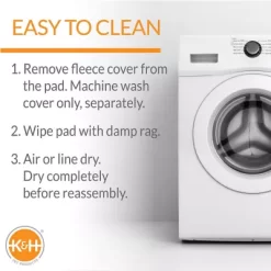 K&H Pet Products Deluxe Lectro-Soft Outdoor Heated Dog Bed -Pet Supply Store 1240659 A4