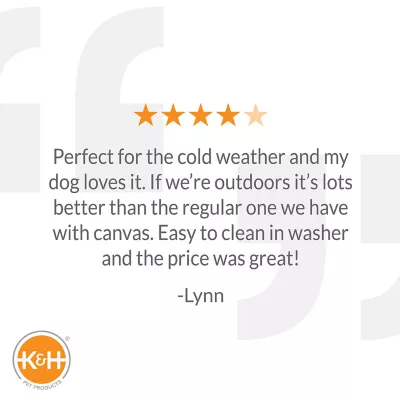 K&H Pet Products Self-Warming Pet Cot Cover 8 K&H Pet Products Self-Warming Pet Cot Cover - Image 8