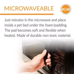 K&H Pet Products Microwavable Dog Bed Warmer -Pet Supply Store 1240749 A2