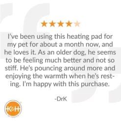 K&H Pet Products Microwavable Dog Bed Warmer -Pet Supply Store 1240749 A4