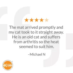 K&H Pet Products Thermo-Kitty Cat Mat -Pet Supply Store 1240769 A3