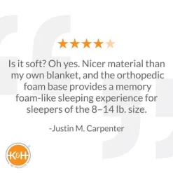 K&H Pet Products Thermo-Kitty Fashion Splash Heated Cat Bed -Pet Supply Store 1240776 A5