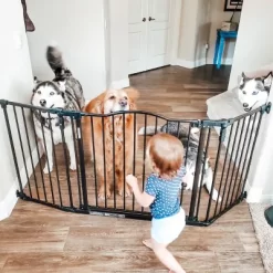 MyPet Extra Wide Windsor Arch Pet Gate, 38.3 In. To 72 In. -Pet Supply Store 1257711 A4