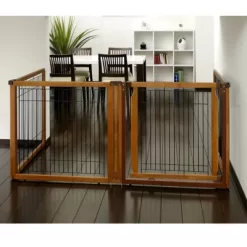 Richell Convertible Elite Pet Gate, 4-Panel -Pet Supply Store 1258855 A2