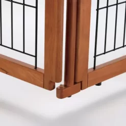 Richell Convertible Elite Pet Gate, 4-Panel -Pet Supply Store 1258855 A4