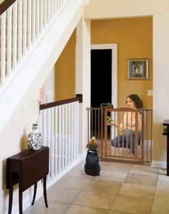 Richell One-Touch Pet Gate II, 32.1-36.4 In. -Pet Supply Store 1258857 A3