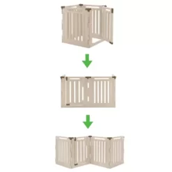 Richell Convertible Indoor/Outdoor Pet Play Pen, H4 -Pet Supply Store 1258867 A8