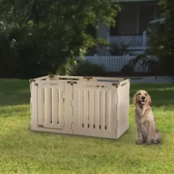 Richell Convertible Indoor/Outdoor Pet Play Pen, H6 -Pet Supply Store 1258870 A7