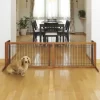Richell Freestanding Pet Gate, Large, 39.8 In. To 71.3 In.