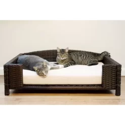 Iconic Pet Rattan Indoor/Outdoor Rectangular Pet Bed 16 Iconic Pet Rattan Indoor/Outdoor Rectangular Pet Bed -Pet Supply Store 1274519 A11