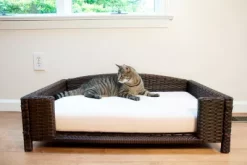 Iconic Pet Rattan Indoor/Outdoor Rectangular Pet Bed 25 Iconic Pet Rattan Indoor/Outdoor Rectangular Pet Bed -Pet Supply Store 1274519 A9