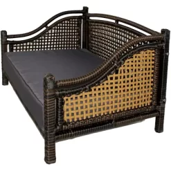Iconic Pet Maharaja Rattan Indoor/Outdoor Pet Day Bed -Pet Supply Store 1274525 A2
