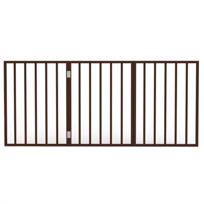 PETMAKER Freestanding Wooden Pet Gate 8 PETMAKER Freestanding Wooden Pet Gate - Image 8