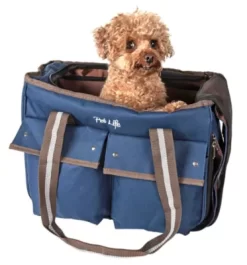 Pet Life Fashion Canvas Pet Carrier