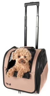 Pet Life Wheeled Travel Pet Carrier