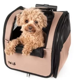Pet Life Wheeled Travel Pet Carrier -Pet Supply Store 1314469 A2