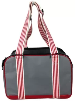 Pet Life Candy Cane Fashion Pet Carrier 8 Pet Life Candy Cane Fashion Pet Carrier -Pet Supply Store 1314473 A2