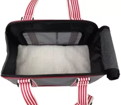 Pet Life Candy Cane Fashion Pet Carrier 10 Pet Life Candy Cane Fashion Pet Carrier -Pet Supply Store 1314473 A4