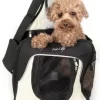 Pet Life Single Strap Over-The-Shoulder Navigation Hands Free Backpack And Frontpack Pet Carrier