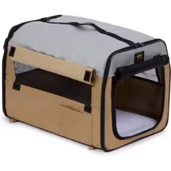 Pet Life Folding Zippered Lightweight Nylon Easy Folding Pet Crate -Pet Supply Store 1314531 A2