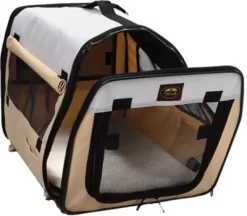 Pet Life Folding Zippered Lightweight Nylon Easy Folding Pet Crate -Pet Supply Store 1314531 A4