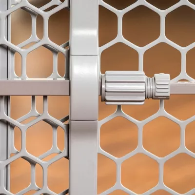 Carlson Plastic Expandable 23 In. Pet Gate, 26 In. To 42 In. 3 Carlson Plastic Expandable 23 In. Pet Gate, 26 In. To 42 In. - Image 3