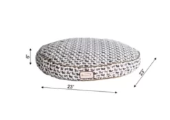 Armarkat Canvas Round Dog Cushion Pet Bed Pad With Removable Cover 11 Armarkat Canvas Round Dog Cushion Pet Bed Pad With Removable Cover -Pet Supply Store 1317646 A5