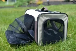 Armarkat Airline Approved Pet Carrier, 4 Sides Expandable Cat Carrier With Fleece Pad For Cats, Puppy And Small Dogs 9 Armarkat Airline Approved Pet Carrier, 4 Sides Expandable Cat Carrier With Fleece Pad For Cats, Puppy And Small Dogs -Pet Supply Store 1317648 A3