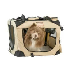Armarkat Folding Soft Pet Travel Crate For Dogs And Cats