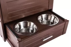 New Age Pet Brea Pantry Elevated ECOFLEX Pet Bowls, 2-Bowls -Pet Supply Store 1317665 A6