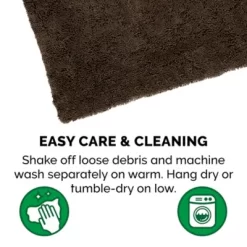 FurHaven Medium Muddy Paws Towel & Shammy Rug - Mud 12 FurHaven Medium Muddy Paws Towel & Shammy Rug - Mud -Pet Supply Store 1325157 A4