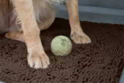 FurHaven Large Muddy Paws Towel & Shammy Rug - Mud -Pet Supply Store 1325158 A6