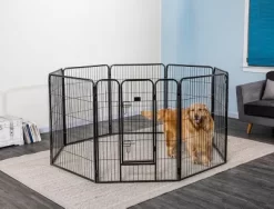 Go Pet Club 40 In. Heavy Duty Pet Exercise Play Pen -Pet Supply Store 1336314 A2