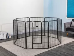Go Pet Club 40 In. Heavy Duty Pet Exercise Play Pen -Pet Supply Store 1336314 A3