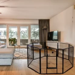 Go Pet Club 40 In. Heavy Duty Pet Exercise Play Pen -Pet Supply Store 1336314 A4